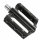 Pedale BMX 9/16" Alu schwarz, Flat, Messingschlager, 313315