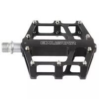 Plattform Pedal PB-525 Exustar, schwarz, Industrielager CNC, Messingschlager, 311346