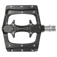 Pedale PM820-2 schwarz Exustar, umrüstbar auf Clipless, Messingschlager, 311861