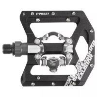 Pedale PM827 schwarz Exustar, Half-Clipless,...