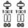 Cleats für Shimano® SPD, , Messingschlager, 311796