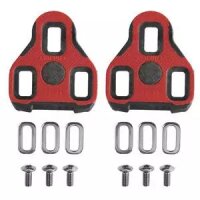 Cleats Look Keo, rot, 7,0 °, Messingschlager, 311758