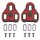 Cleats Look Keo, rot, 7,0 °, Messingschlager, 311758