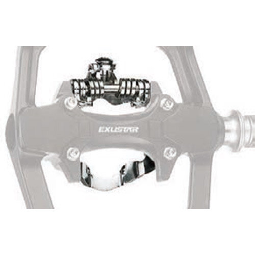 SPD Clicksystem Exustar, für E-PM820-2 Kombipedal, Messingschlager, 311862