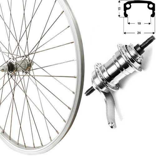 Hinterrad 20" Rücktritt silber, Kasten-Alu, RBN,  Zub., Roland, 802427