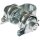 Sattelkloben, silber, 5 Komponenten, Selle Royal, V 06 C10000