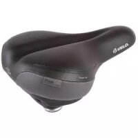 Sattel Velo Plush, Unisex, AIR, schwarz/grau, Velo, 250110