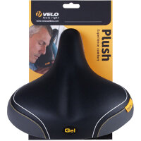 Sattel Velo Plush, Unisex, DS Gel, schwarz/grau, Velo,...