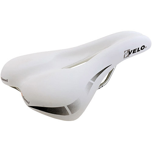 Sattel Velo, Herren, Wide:channel, weiß, Velo, 250338