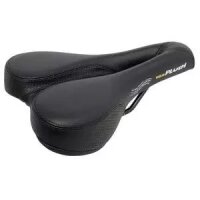 Sattel Velo, Herren, DEEP CHANNEL Trekking, schwarz, Velo, 250198