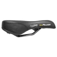 Sattel Velo, Herren, DEEP CHANNEL Trekking, schwarz, Velo, 250198