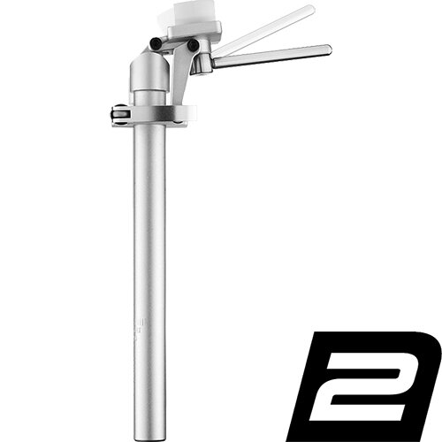 Ergotec Sattelfinder, ø = 27,2 L = 350mm, silber-sand, Humpert, 57460001