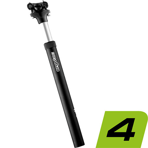 Ergotec Sattelstütze gefedert SP-5.0 - 31,6x350, SB0, Travel 45mm, Safety Level 4, schwarz