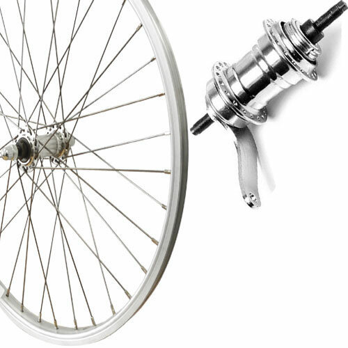 Hinterrad 24" Rücktritt, Kasten-Alu, RBN,  silber, Zub., Roland, 800274