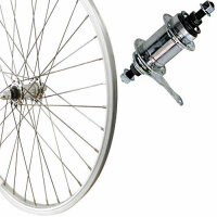 Hinterrad 26" Rücktritt silber, Kasten-Alu,...