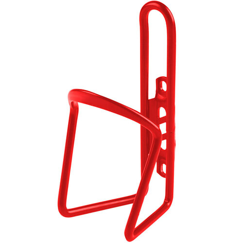 Flaschenhalter Alu rot, M-Wave, Messingschlager, 340843