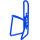 Flaschenhalter Alu blau, M-Wave, Messingschlager, 340844