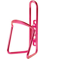 Flaschenhalter Alu pink, M-Wave, Messingschlager, 340848