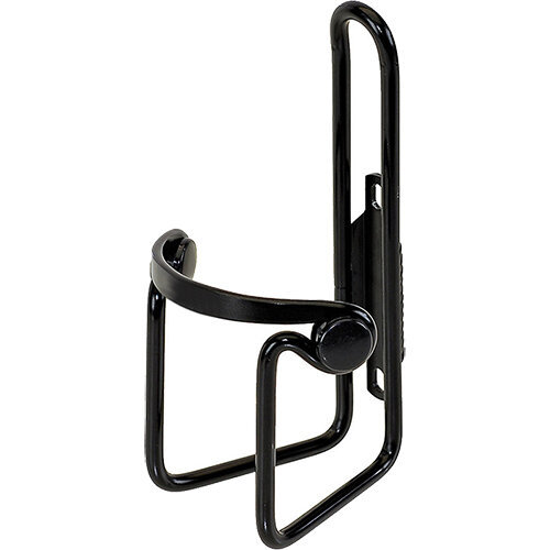 Flaschenhalter Alu schwarz, -Knopf-, Point, 30020400