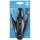 Flaschenhalter Mighty, schwarz, Messingschlager, 340916
