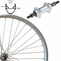 Hinterrad 28" FW silber, Euroline, Alunabe, Roland,...