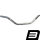 Bügel Cruiser , 52°, Ø = 25,4mm, Stahl, Humpert, 15505001
