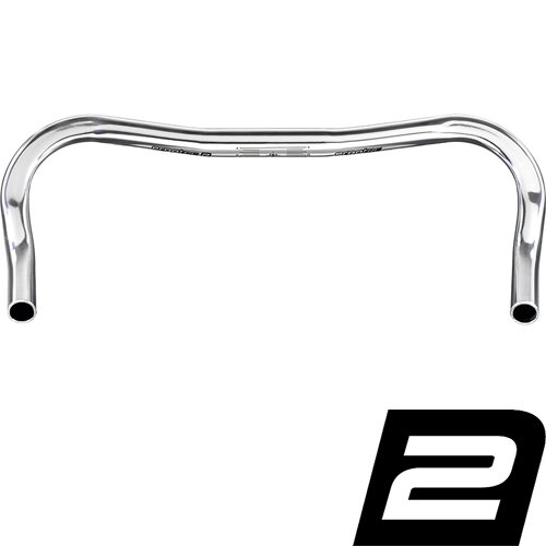 Bügel Fixie Horn Bar , 12°, Ø = 25,4mm, Aluminium, Humpert, 16025101