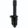 Vorbauerhöhung Easy Up, 1 1/8"  schwarz, Messingschlager, 404140