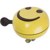 Glocke 2-klang 80mm, Smiley, Messingschlager, 420311