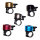 Glocke Mini  Alu, farbig sortiert, Messingschlager, 420128