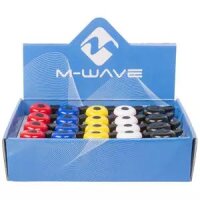 M-WAVE Klingel Bella Mini-Mix Mini-Fahrradglocke (Display Box 20 Stk farbl. sortiert)