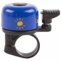 M-WAVE Klingel Bella Mini-Mix Mini-Fahrradglocke (Display Box 20 Stk farbl. sortiert)