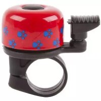 M-WAVE Klingel Bella Mini-Mix Mini-Fahrradglocke (Display Box 20 Stk farbl. sortiert)