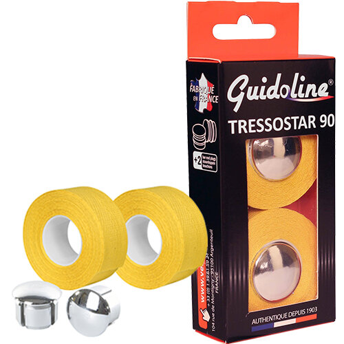Lenkerband Tressostar 90, Karton mit Stopfen, gelb, Velox, G900K08