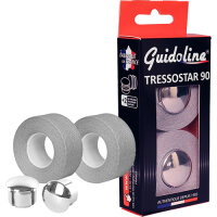 Lenkerband Tressostar 90, Karton mit Stopfen, grau,...