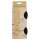 Lenkerband Velo Kork/Gel, Karton mit Stopfen, schwarz, Messingschlager, 410270