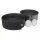 Lenkerband Velo Kork, Karton mit Stopfen, schwarz, Messingschlager, 410271