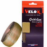 Lenkerband Velox Carbon, Karton mit Stopfen, gold, Velox,...