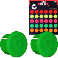 Lenkerstopfen Velox, Karte, neongrün, Velox, V027K802C