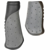 Griffe Velo Ergogel D2, Paar 135/135mm, schwarz-grau,...