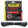 Griffe Velo Ergogel D2, Paar 135/92 mm, schwarz-grau, Messingschlager, 410377