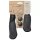 Griffe Velo Ergogel D2, Paar 135/92 mm, schwarz-grau, Messingschlager, 410377