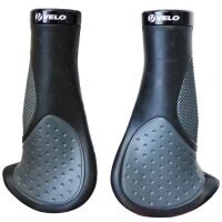 Griffe Velo Ergogel D3, Paar 135/92 mm, schwarz/grau,...