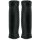 Griffe Velo Kork, Paar 125/125 mm, schwarz/braun, Messingschlager, 410365