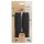 Griffe Velo Kork, Paar 125/125 mm, schwarz/braun, Messingschlager, 410365