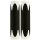 Griffe Velo D2 , Paar 130/130 mm, Noppen, schwarz/grau, Messingschlager, 410370