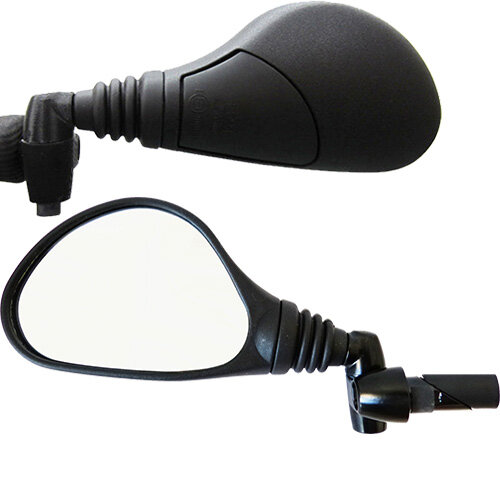 Spiegel , B+M, für E-Bikes, gerade, 16,0 mm, Busch + Müller, 913/701VLME-1/2