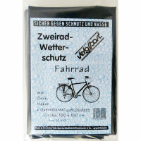 Faltgarage Fahrrad, PE grau, 2 Ösen + Gummizug...