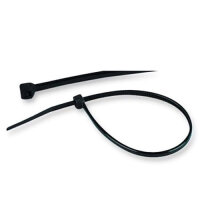 Kabelbinder 2,6 x 200mm, schwarz, 100 Stk, Elkubema...