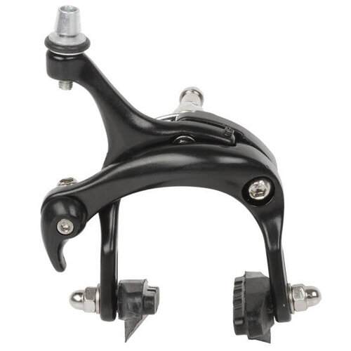 Eco Rennrad Bremskörper Promax, Alu schwarz, Satz für vorne u. hinten, Messingschlager, 360515